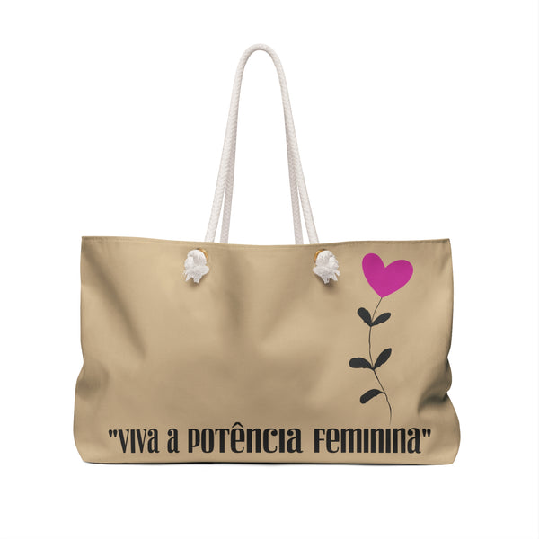 ♡ AMOR Próprio :: Crescendo e Florescendo :: Weekender Tote