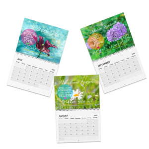 ♡ LIVE THE LIFE TODAY .: Exclusive Wall CALENDAR with Positive Affirmations (2025)