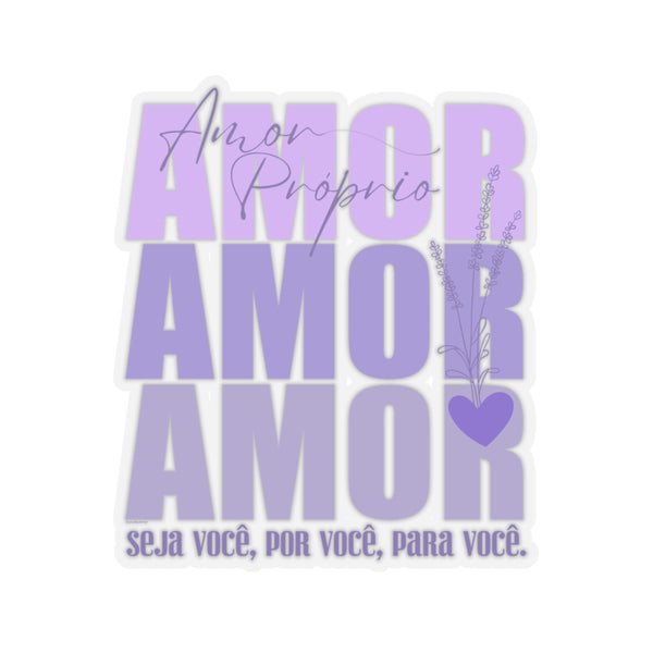 ♡ Amor Próprio .: Coleção Lavanda .: Adesivo / Kiss-Cut Stickers