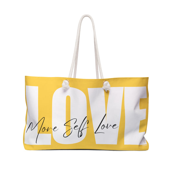 ♡ More Self-LOVE :: Oversized  Weekender Tote Bag