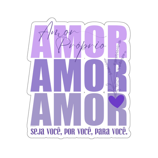 ♡ Amor Próprio .: Coleção Lavanda .: Adesivo / Kiss-Cut Stickers