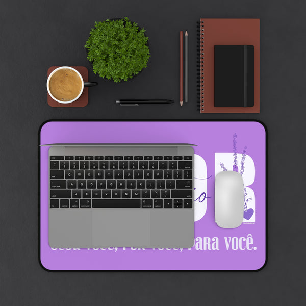 ♡ AMOR Próprio .: Coleção lavanda .: Premium Large Desk Mat