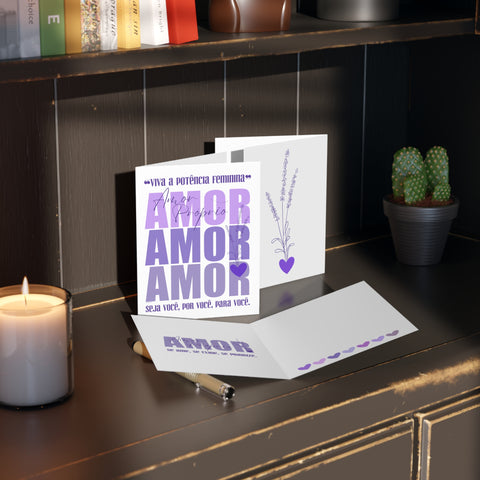 ♡ AMOR PRÓPRIO .: Greeting cards & Envelopes include (24 pcs)