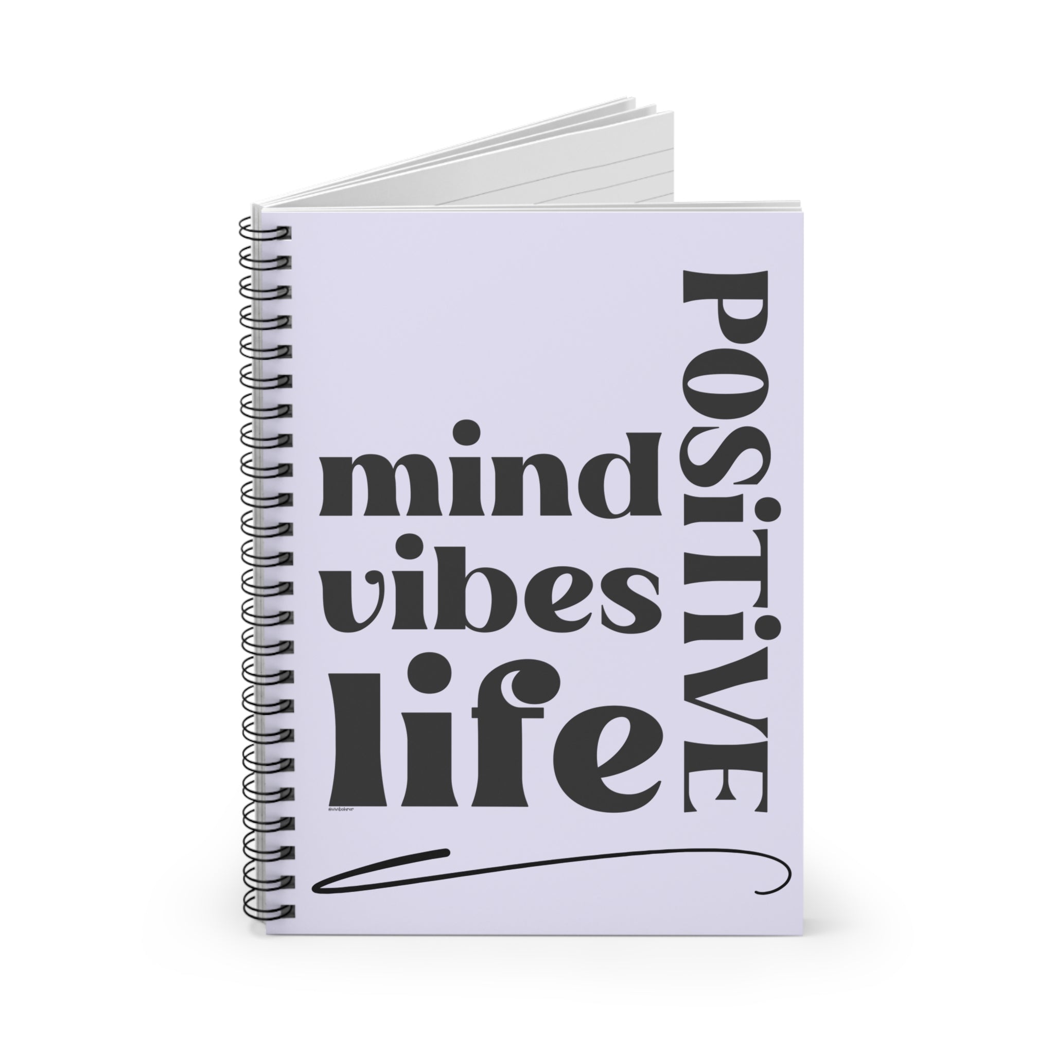 ♡ Spiral Notebook with Inspirational Design :: 118 Ruled Line