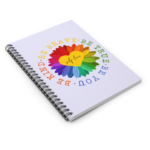 ♡ Spiral Notebook with Inspirational Design :: 118 Ruled Line