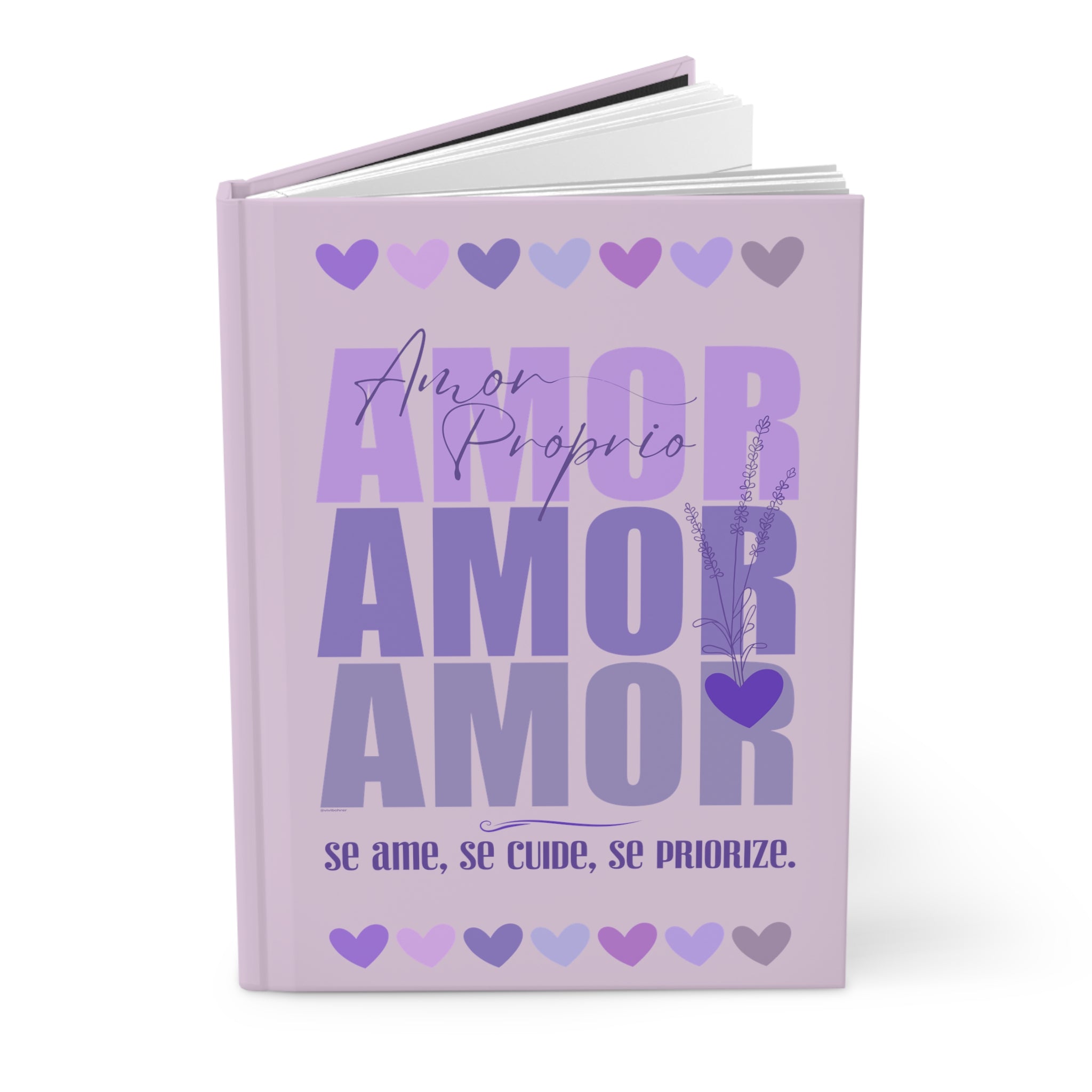 ♡ Amor Próprio .: Coleção Lavanda .: Hardcover Journal