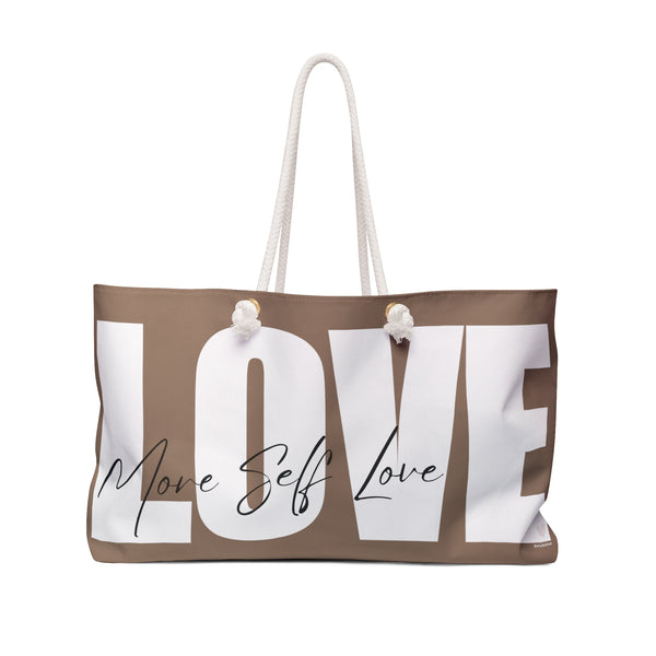 ♡ More Self-LOVE :: Oversized  Weekender Tote Bag