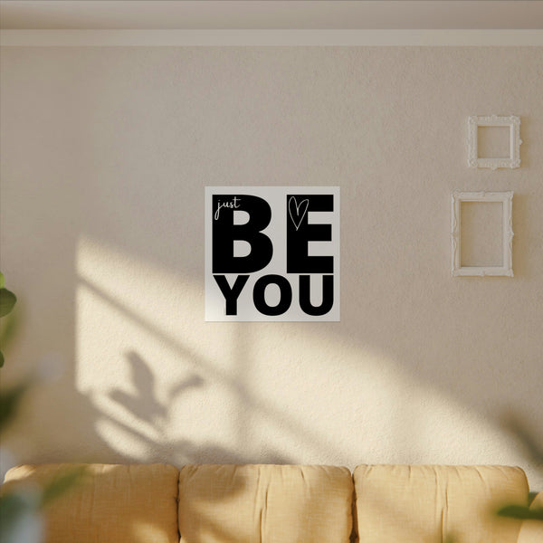 ♡ Just BE YOU .: Textured Watercolor Matte Posters