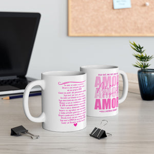 ♡ PINK ❝Amor Próprio❞ Inspirational Design :: Special Coffee Mug Collection :: 11oz