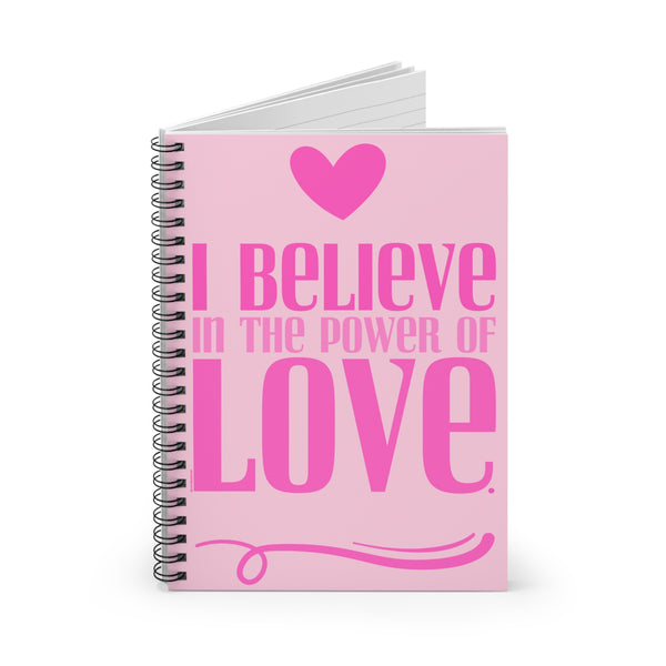 ♡ PINK Inspirational “Self LOVE :: Amor Próprio” :: Classic Spiral Notebook :: 118 Ruled Line