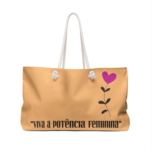 ♡ AMOR Próprio :: Crescendo e Florescendo :: Weekender Tote