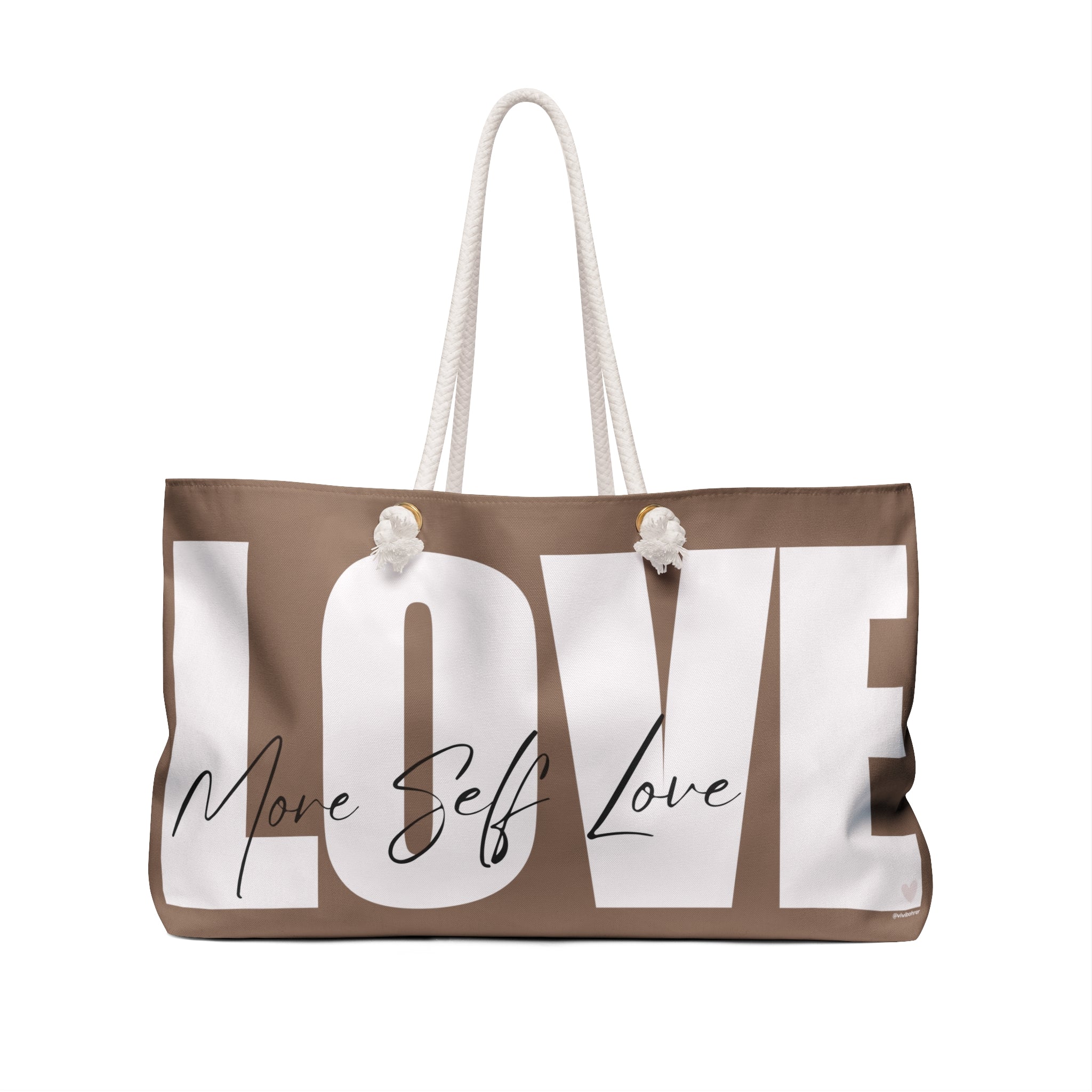 ♡ More Self-LOVE :: Oversized  Weekender Tote Bag