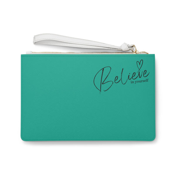 ♡ More Self LOVE :: Clutch Bag with Inspirational Design