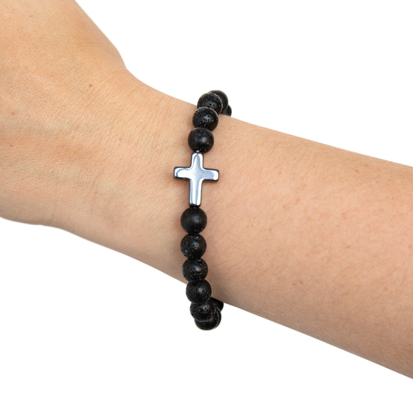 ♡ Mais Amor Próprio .: Cross Bead Healing Bracelet