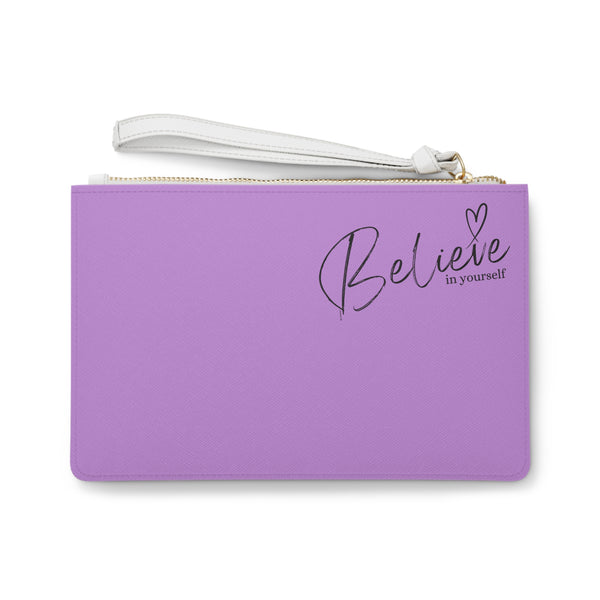 ♡ More Self LOVE :: Clutch Bag with Inspirational Design