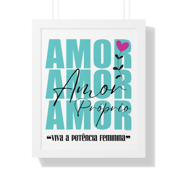 Amor Próprio ♡ Inspirational Framed Poster Decoration