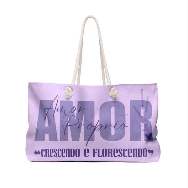 ♡ Amor Próprio :: Coleção Lavanda :: Weekender Tote