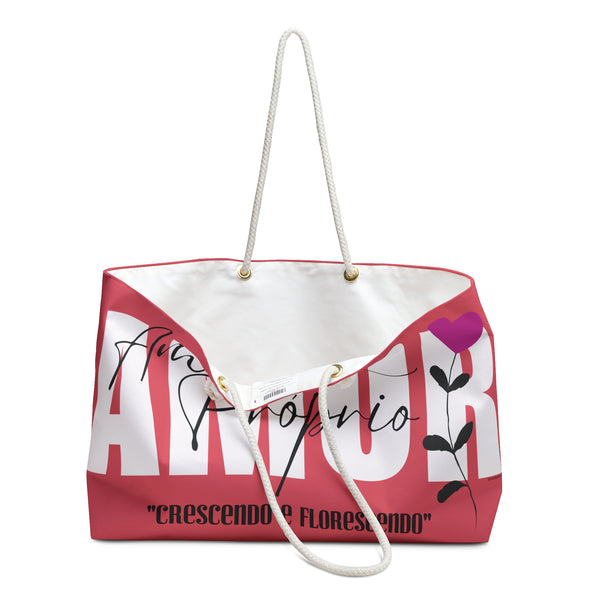 ♡ AMOR Próprio :: Crescendo e Florescendo :: Weekender Tote