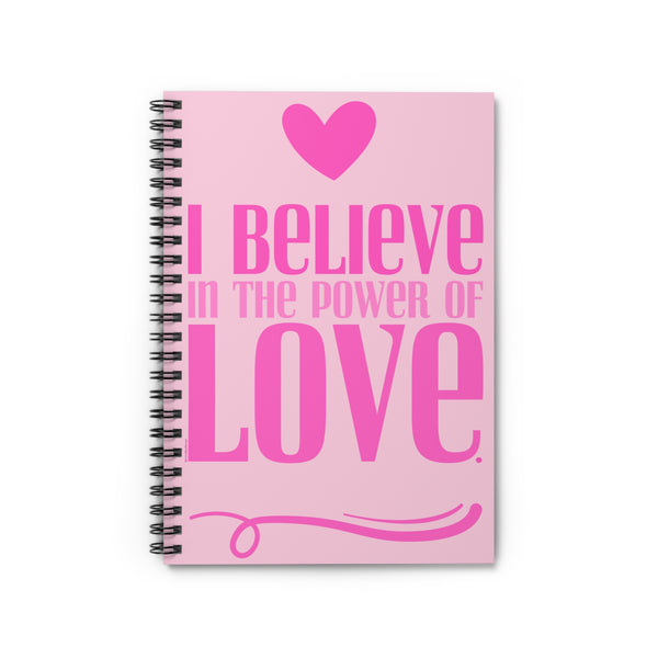 ♡ PINK Inspirational “Self LOVE :: Amor Próprio” :: Classic Spiral Notebook :: 118 Ruled Line