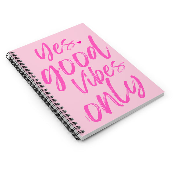 ♡ PINK Inspirational “Self LOVE :: Amor Próprio” :: Classic Spiral Notebook :: 118 Ruled Line