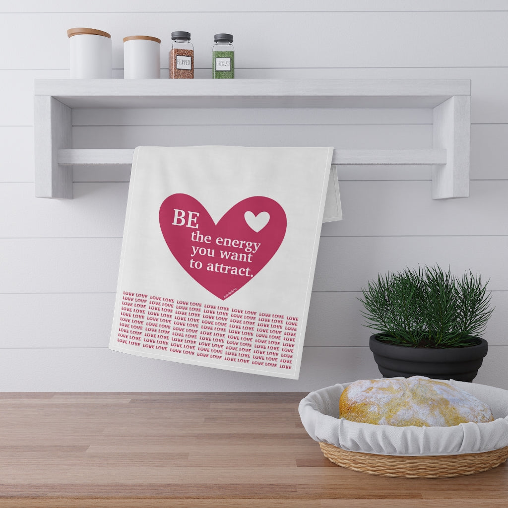 ♡ Decorative Kitchen Towel with Positive Affirmations