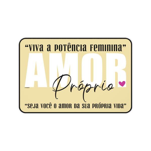 ♡ AMOR Próprio .: Premium Large Desk Mat