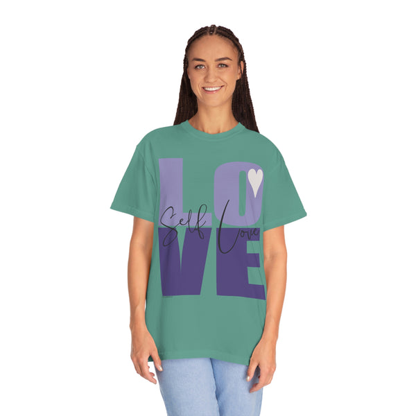 ♡ Self-LOVE .: Garment-Dyed T-shirt .: Comfort Colors .: (Relaxed fit)