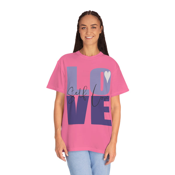 ♡ Self-LOVE .: Garment-Dyed T-shirt .: Comfort Colors .: (Relaxed fit)