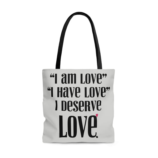 I am LOVE ♡ PRACTICAL TOTE BAG