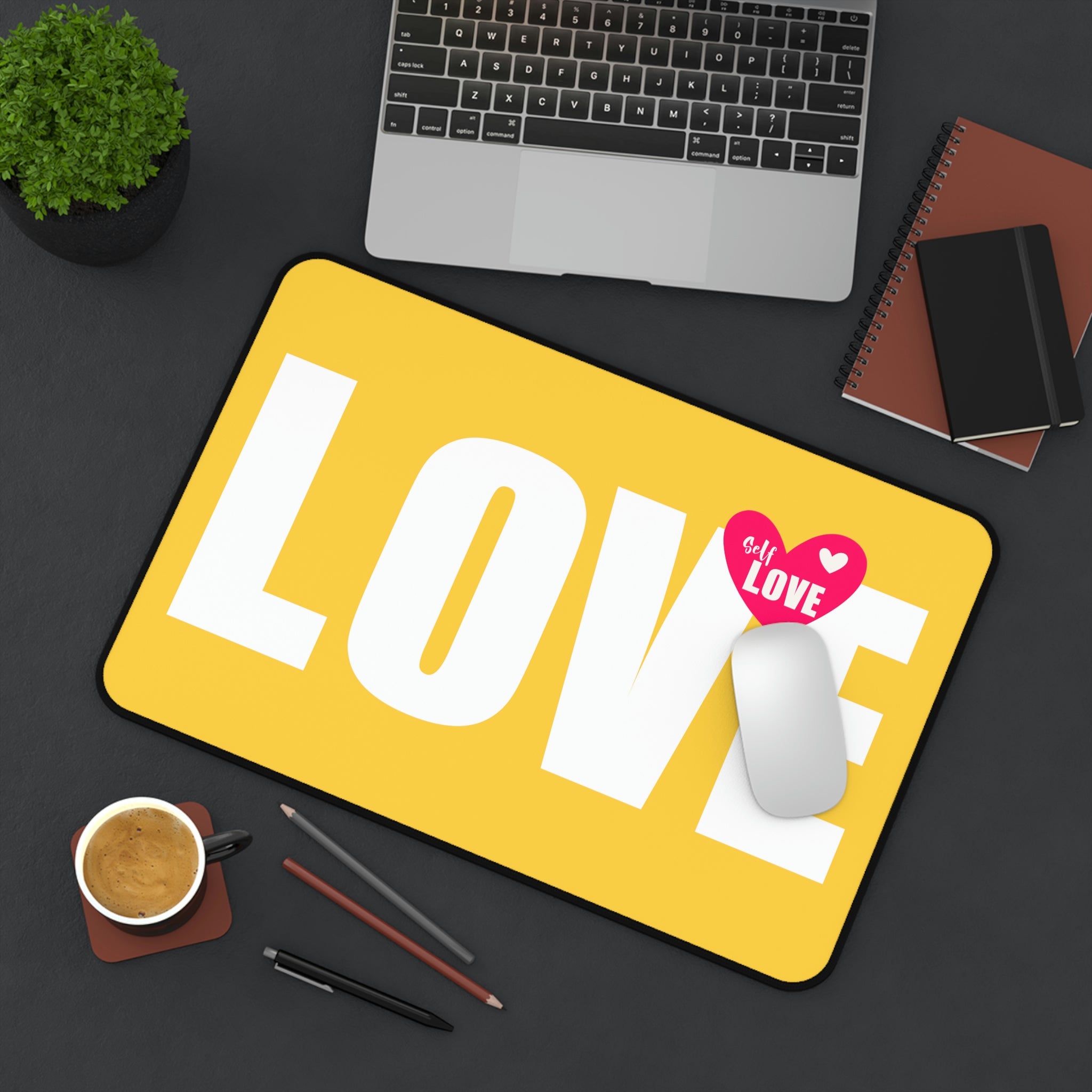 ♡ SELF LOVE .: Premium Large Desk Mat