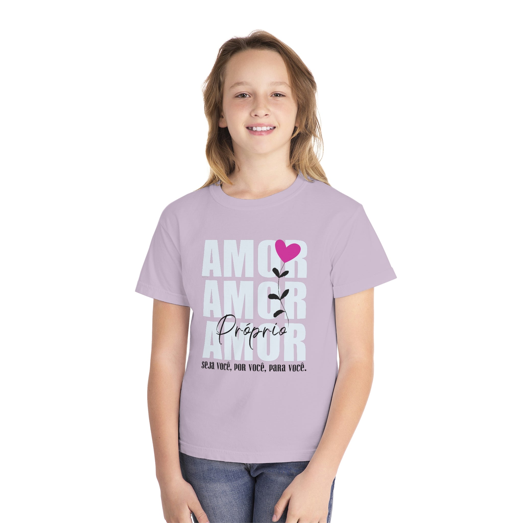 ♡ Amor Próprio .: Seja você, por você, para Você. .: Youth girl's Tee (Classic Fit)